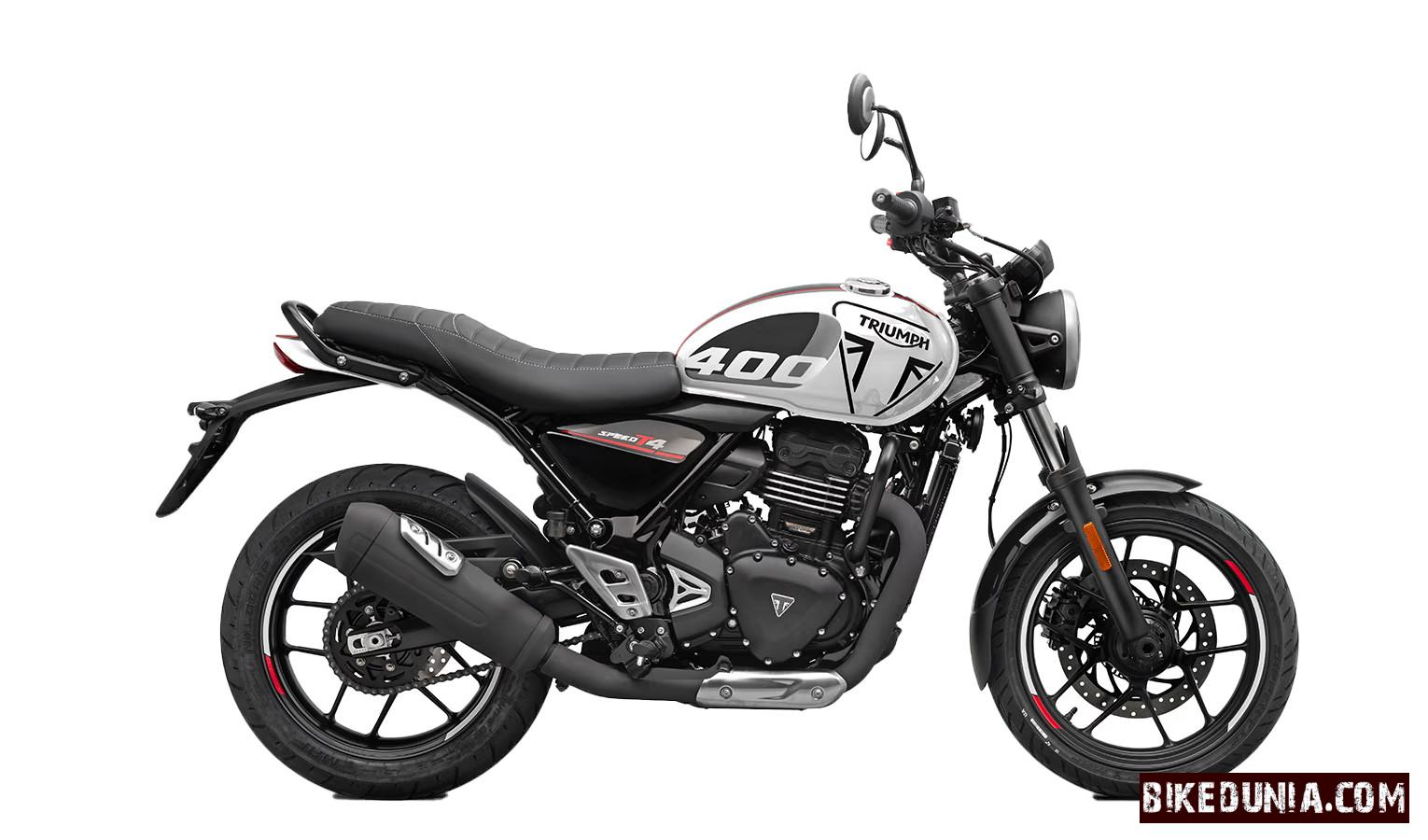 Triumph Speed T4 - Metallic White