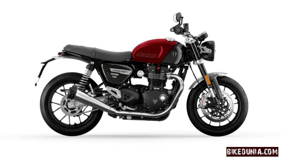 Triumph Speed Twin 1200 2024 - Carnival Red / Storm Grey