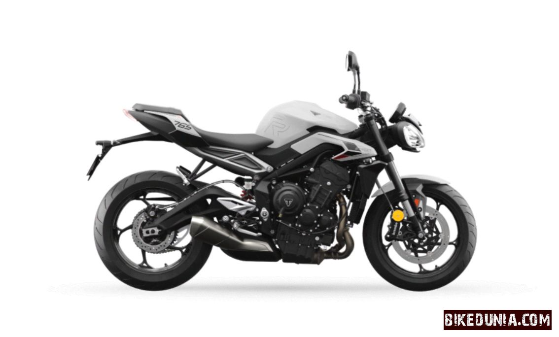 Triumph Street Triple 765 R - Crystal White