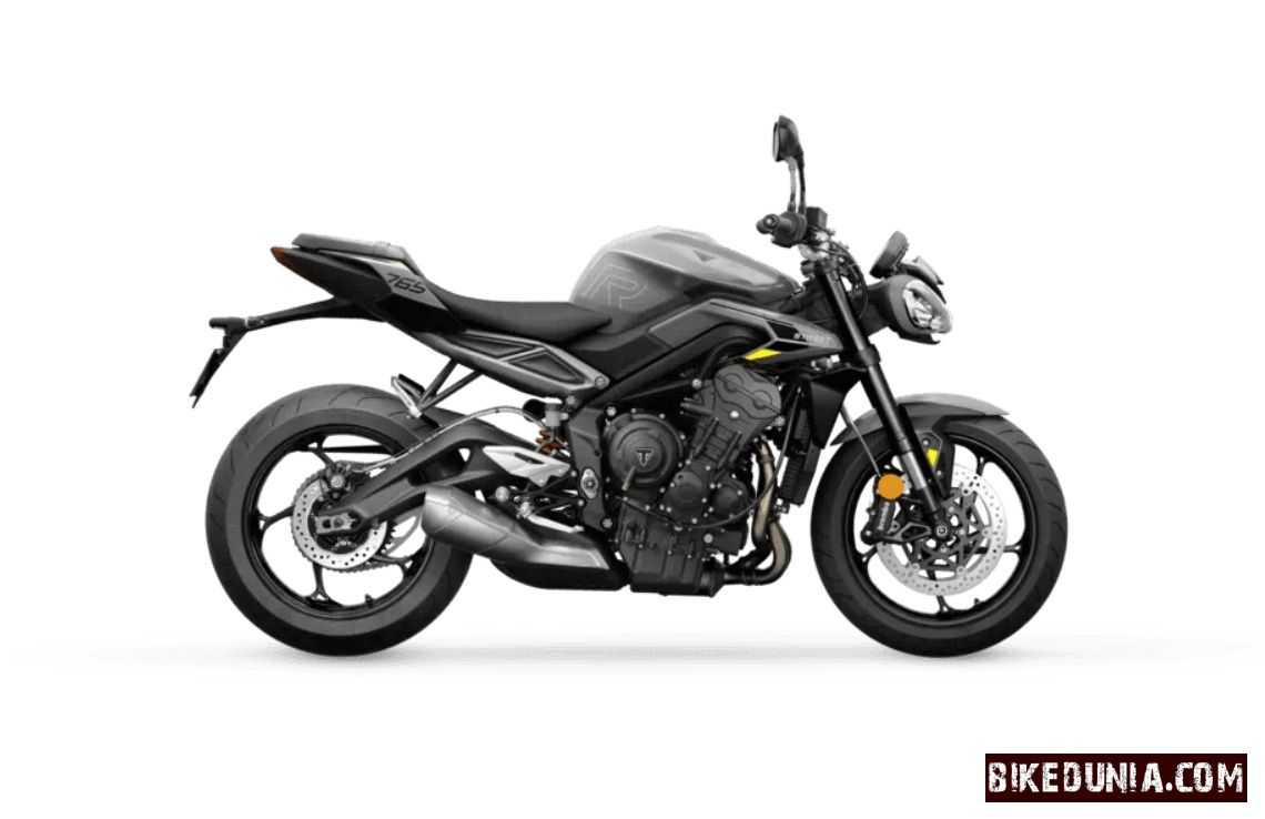 Triumph Street Triple 765 R - Silver Ice