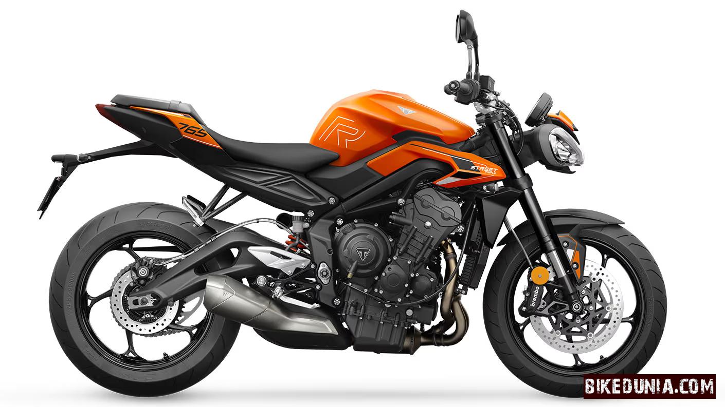 Triumph Street Triple 765 R - Matt Baja Orange