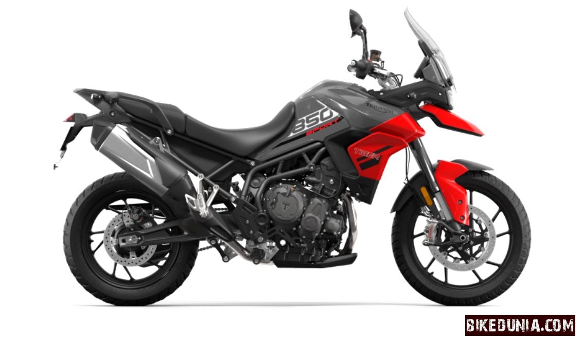 Triumph Tiger 850 Sport - Graphite Diablo Red