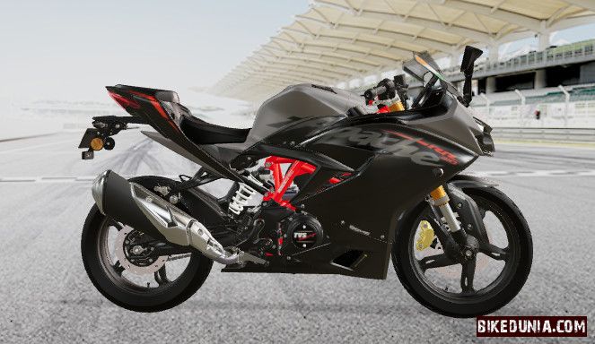 TVS Apache RR 310 - Titanium Black