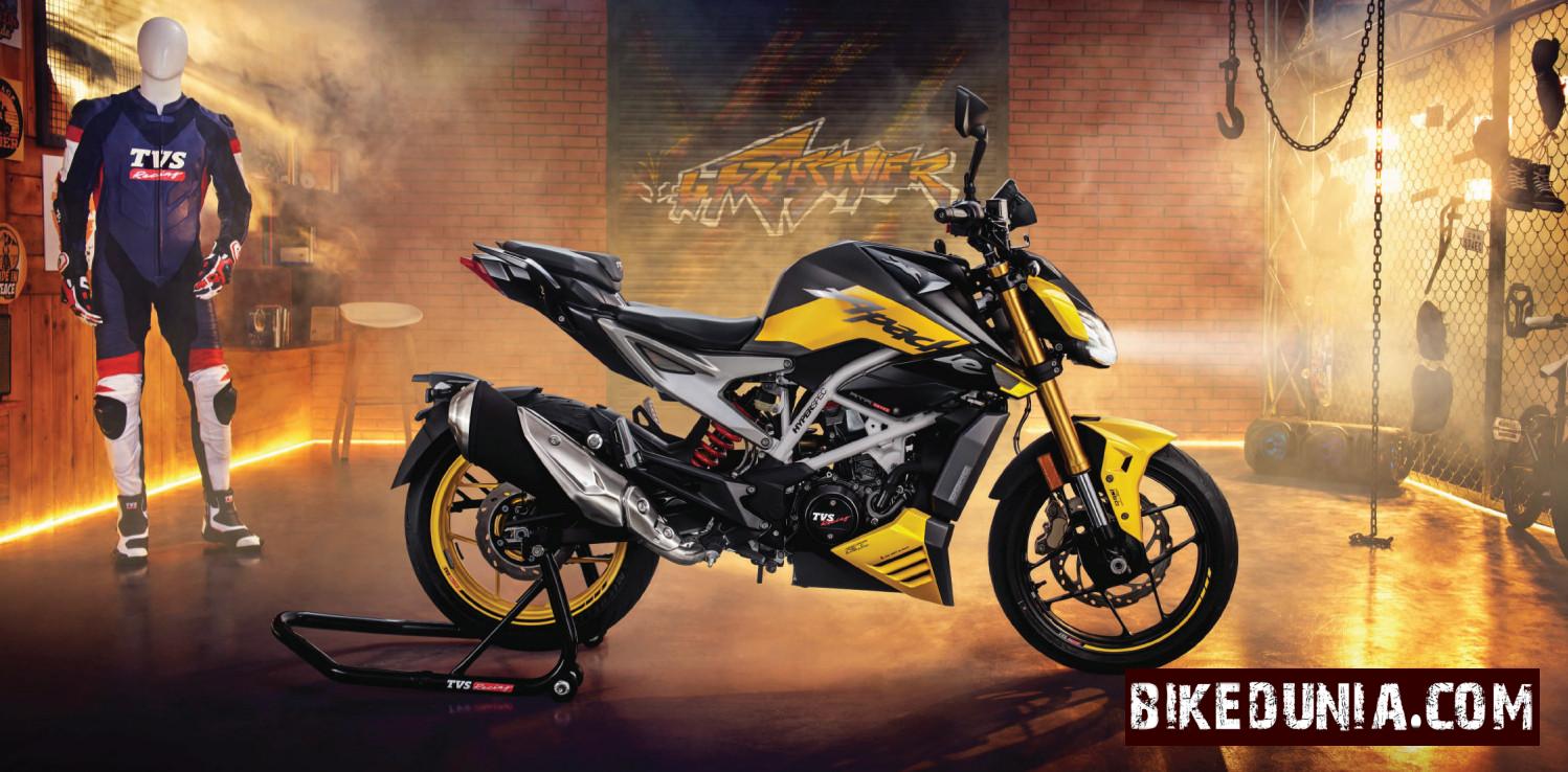 TVS Apache RTR 310 - Fury Yellow