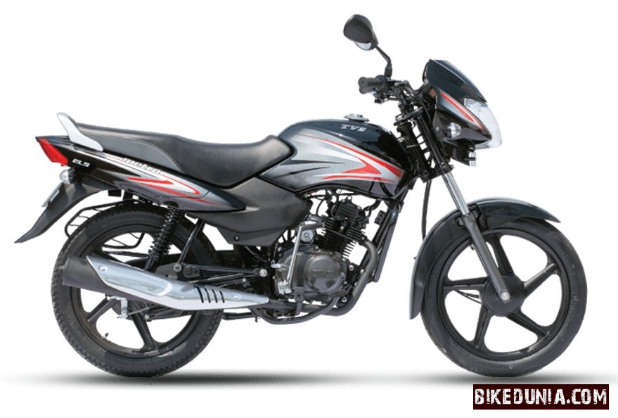 TVS Metro 100 CC - Black-Red