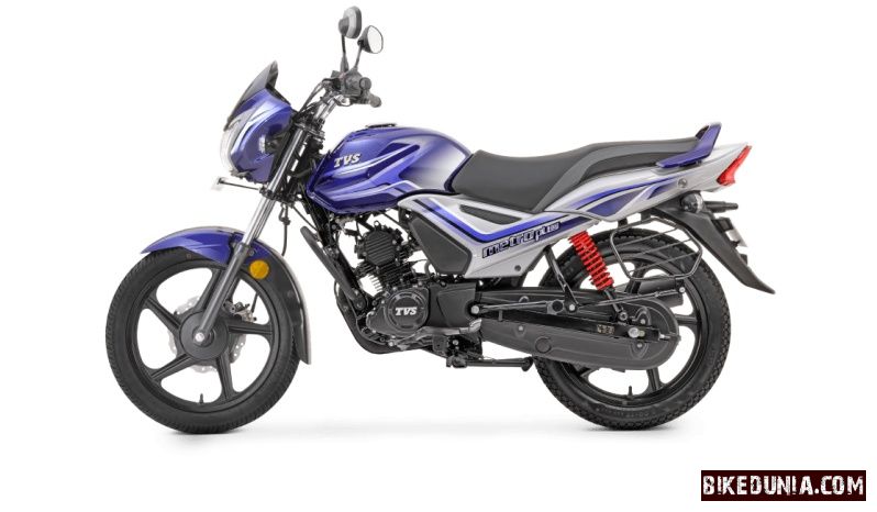 TVS Metro Plus 110 CC - Blue Silver