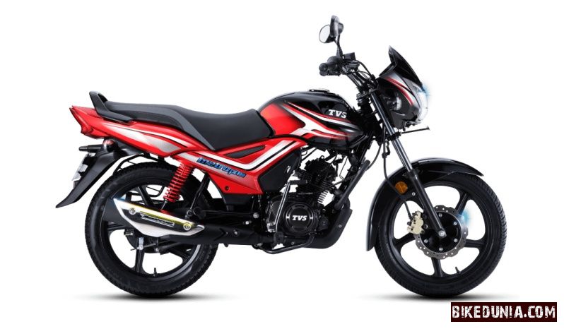 TVS Metro Plus 110 CC - Red Black