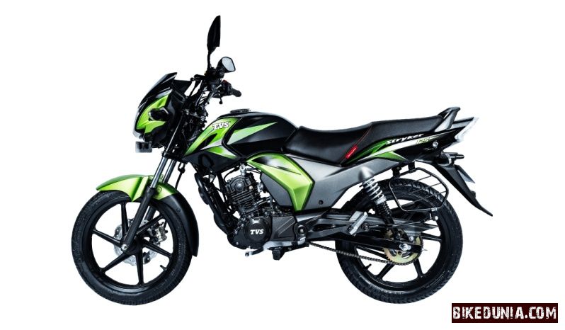 TVS Stryker 125 - Green Black