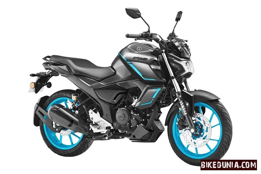 Yamaha FZ-S FI Hybrid - Cyan Metallic Grey